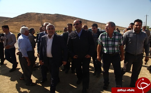 طرح گردشگری تفریحی اقامتی ستاره سیلوانا کلنگ زنی شد+تصاویر