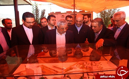 طرح گردشگری تفریحی اقامتی ستاره سیلوانا کلنگ زنی شد+تصاویر