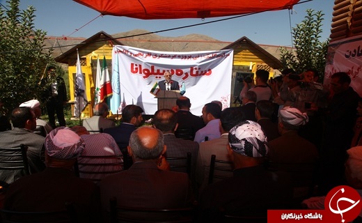 طرح گردشگری تفریحی اقامتی ستاره سیلوانا کلنگ زنی شد+تصاویر