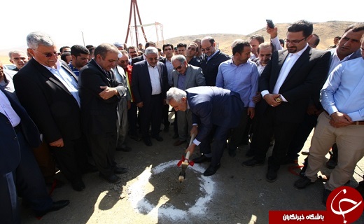 طرح گردشگری تفریحی اقامتی ستاره سیلوانا کلنگ زنی شد+تصاویر