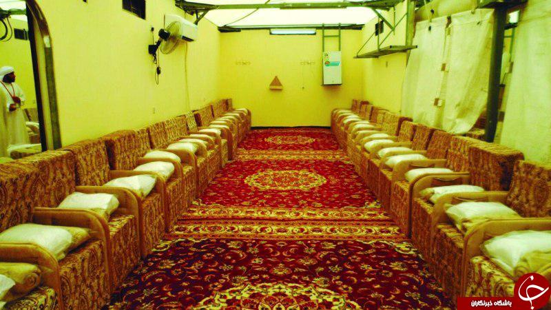 چادرهای VIP حج مخصوص پولدارهای سعودی+ تصاویر