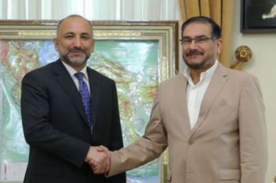 محمد حنیف اتمر عصر امروز با دبیر شورای عالی امنیت ملی ایران دیدار می&zwnj;کند
