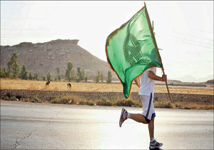 ورود دوندگان جاده ولایت به استان فارس