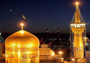 اجرای گروه طا‌ها لارستان در حرم امام رضا (ع)