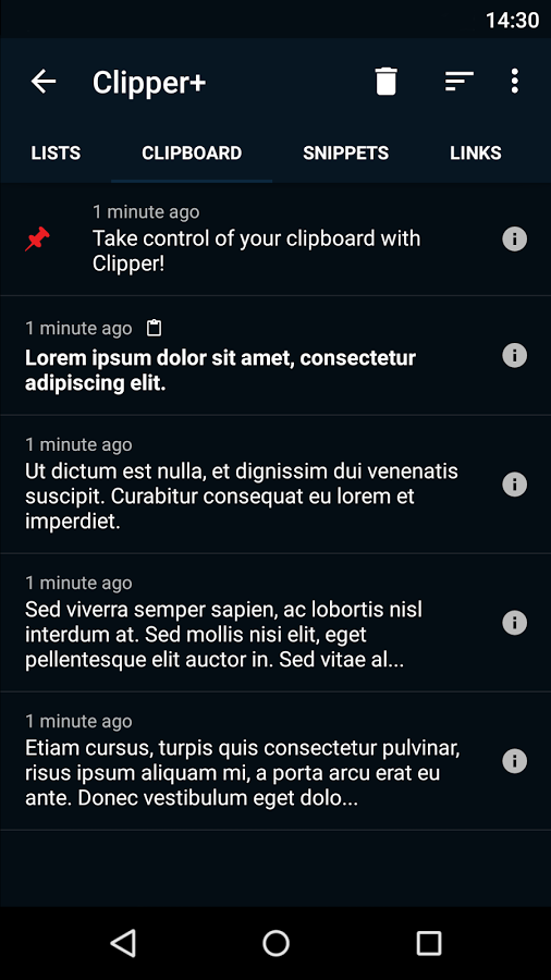 دانلود Clipper Plus with Sync 2.4.7؛ برنامه مدیریت کلیپ برد