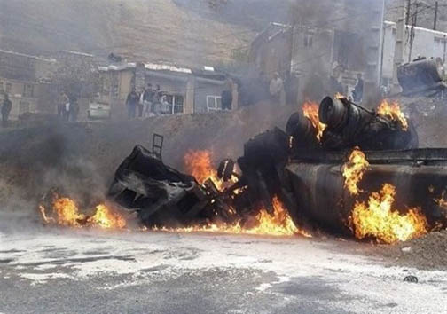 یک کشته بر اثر تصادف در محور خرم آباد به پلدختر