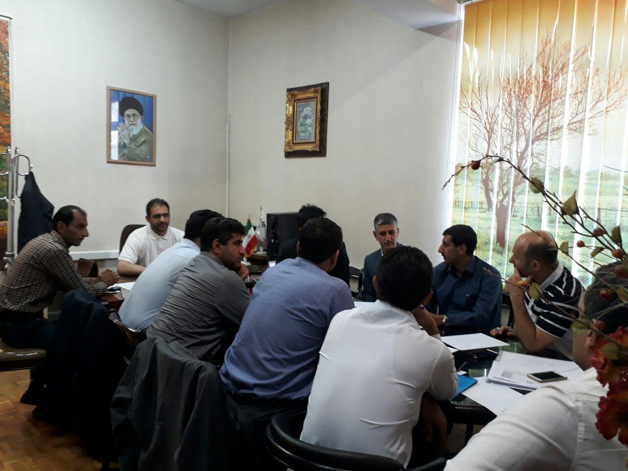 برگزاری جلسه سازمان لیگ جودو با حضور دبیر فدراسیون