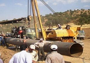 بهره مندی اهالی روستای خورخوره مهاباد از نعمت گاز طبیعی