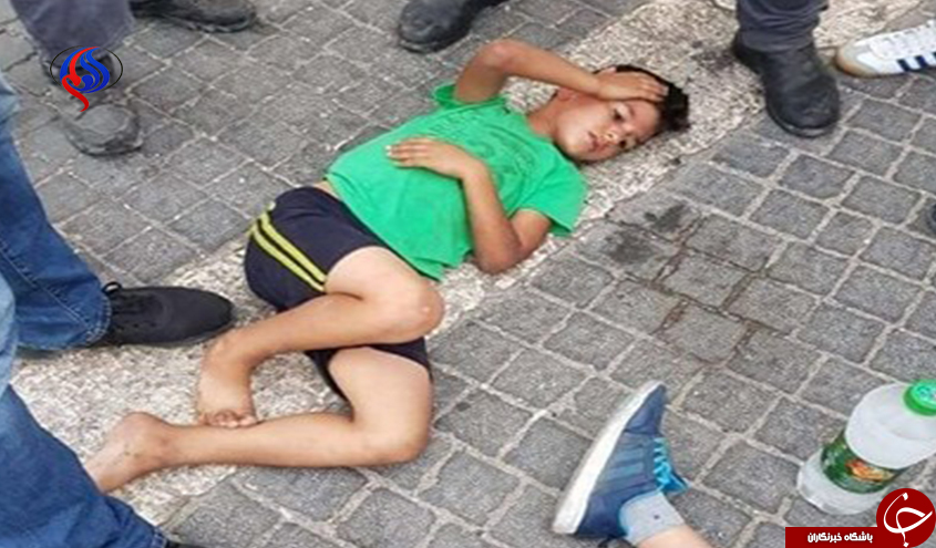 شهرک&zwnj;نشین صهیونیست ۴ کودک فلسطینی را زیر گرفت +تصاویر
