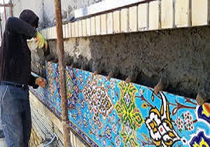 هنر دست کاشی کاران معرق قمی در عتبات عالیات