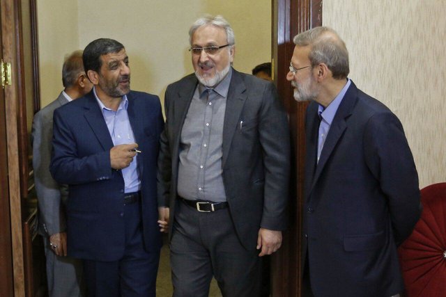 چه کسانی در مراسم دامادی پسر رئیس مجلس حضور داشتند؟ + عکس