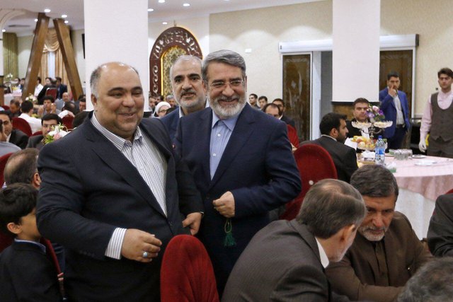 چه کسانی در مراسم دامادی پسر رئیس مجلس حضور داشتند؟ + عکس