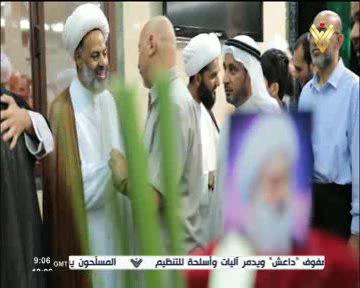 استقبال مردم بحرین از هفت علمای آزادشده خود