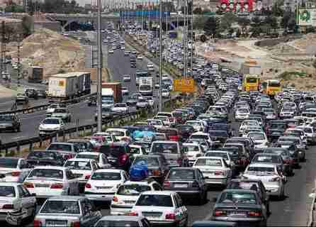 ترافیک نیمه سنگین در محورهای مواصلاتی زنجان