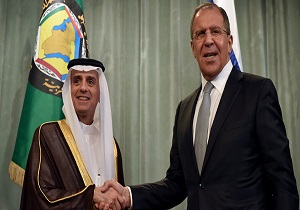 گفتگوی تلفنی وزرای خارجه روسیه و عربستان سعودی