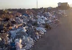 رهاسازی نخاله در شهرک مسکونی ذوالفقار + فیلم