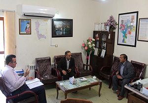 بازدید دکتر افشانی از شبکه بهداشت و درمان شهرستان مهاباد