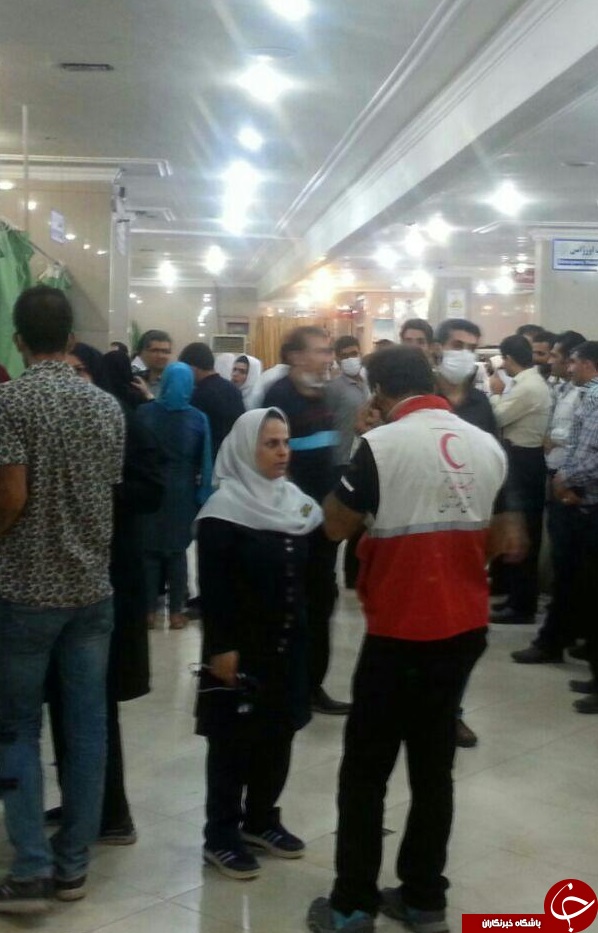 نشت گاز کلر در شهر دزفول + تصاویر