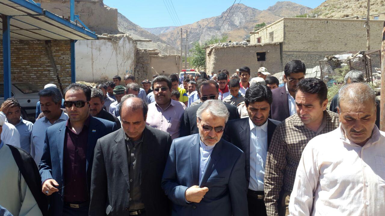 سفر معاون رئیس جمهور برای بازدید از مناطق سیل زده خراسان رضوی+تصاویر