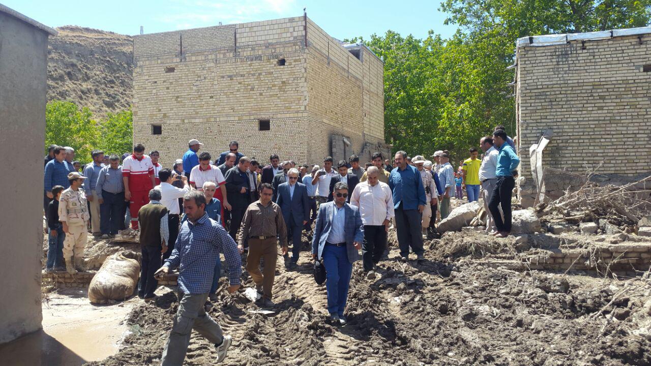 بسیج همه امکانات برای جبران خسارات سیل در مناطق سیل زده خراسان رضوی