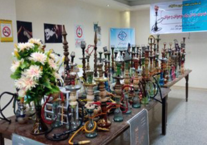جمع‌آوری قلیان از مراکز تفریحی بهمئی
