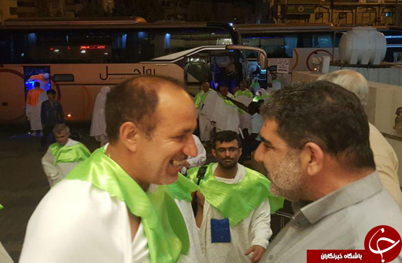 ورود حجاج چهارمحال و بختیاری به مکه مکرمه