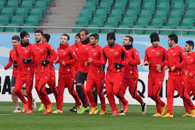 تمرین پرسپولیسی ها در ورزشگاه شهید کاظمی
