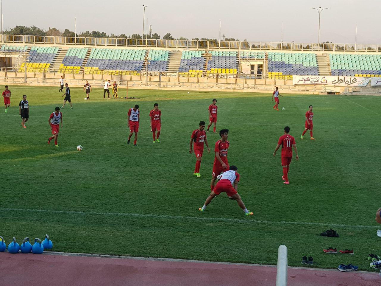 گزارش تمرین پرسپولیس