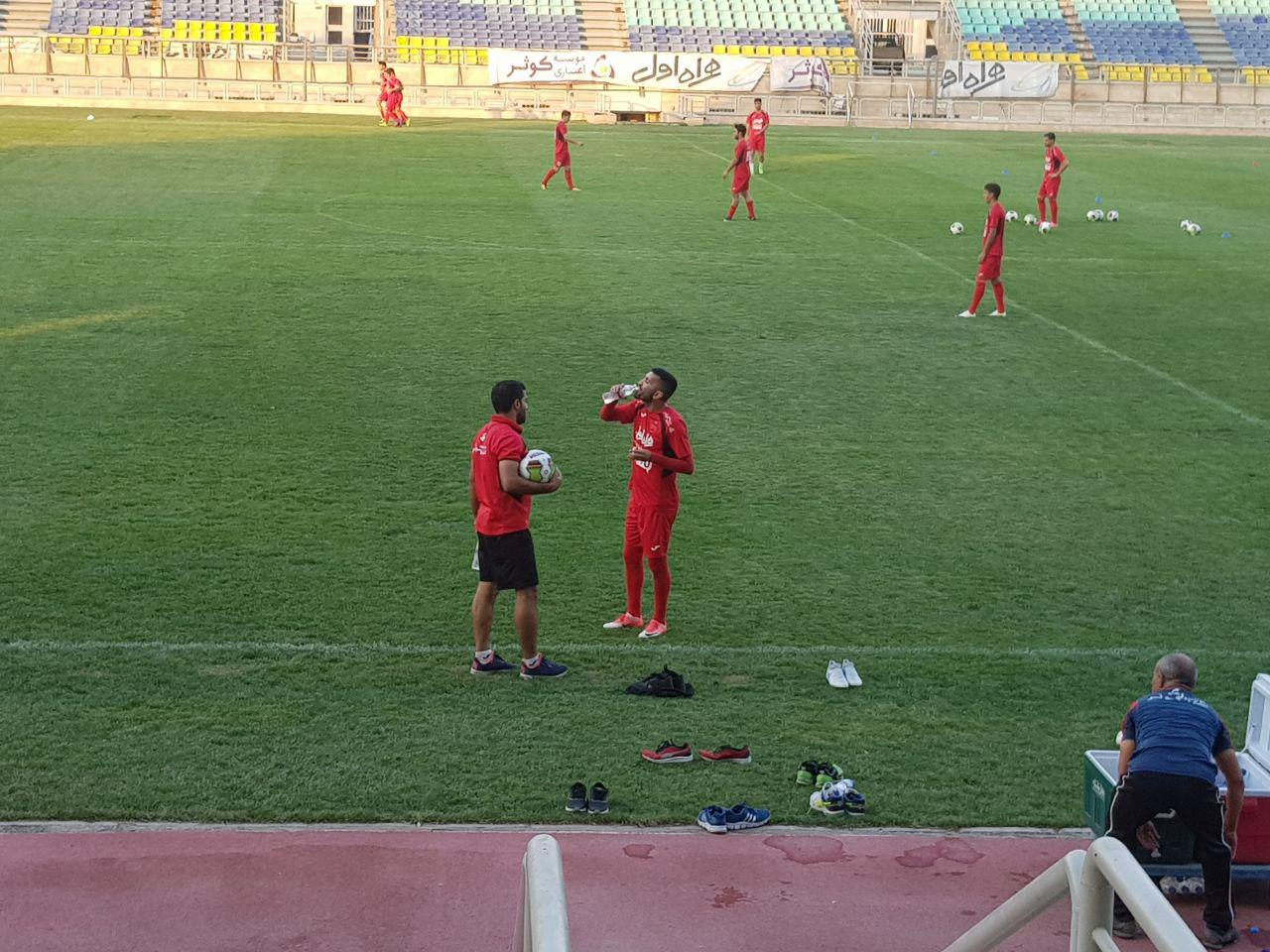 گزارش تمرین پرسپولیس