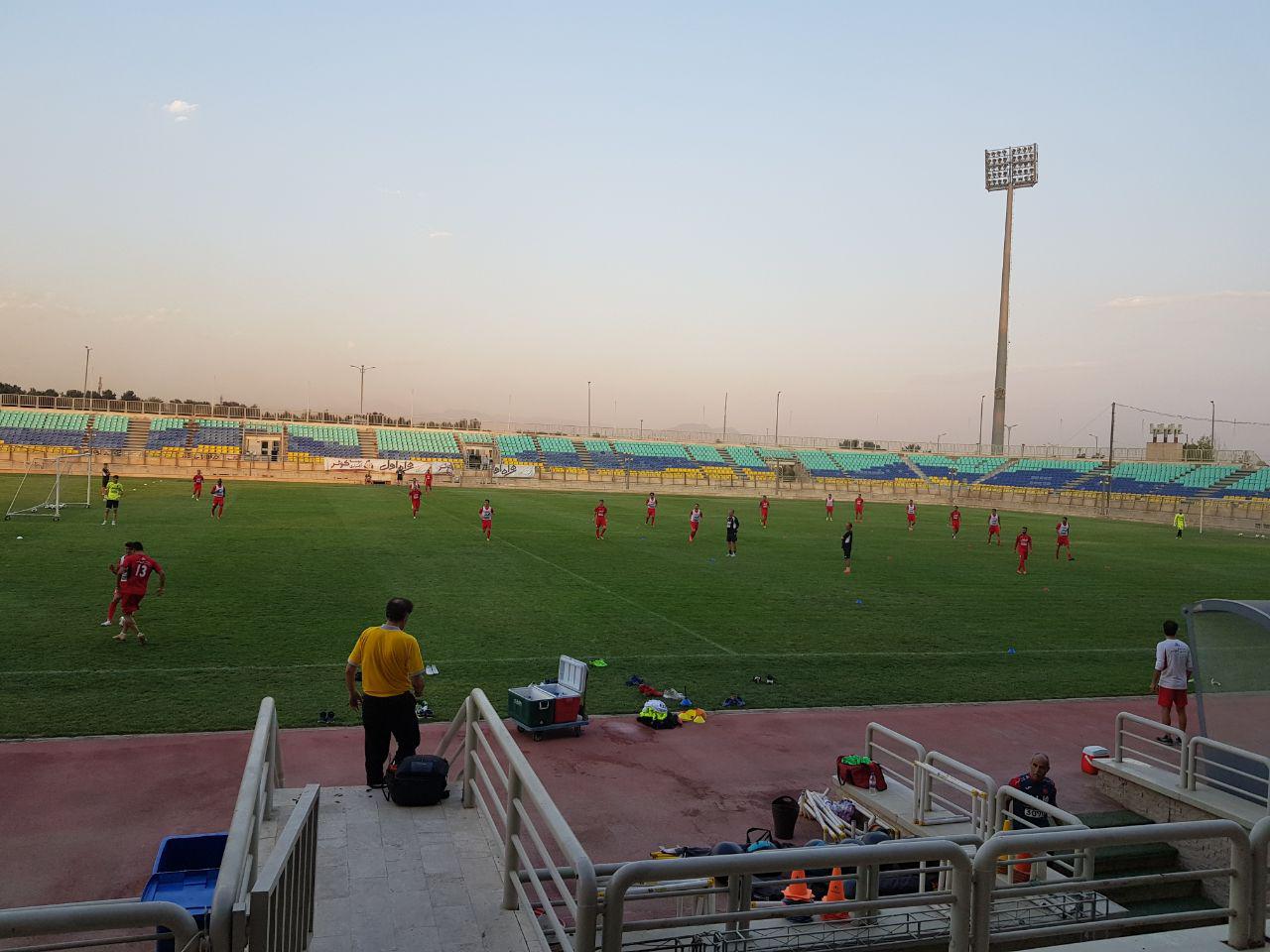 گزارش تمرین پرسپولیس