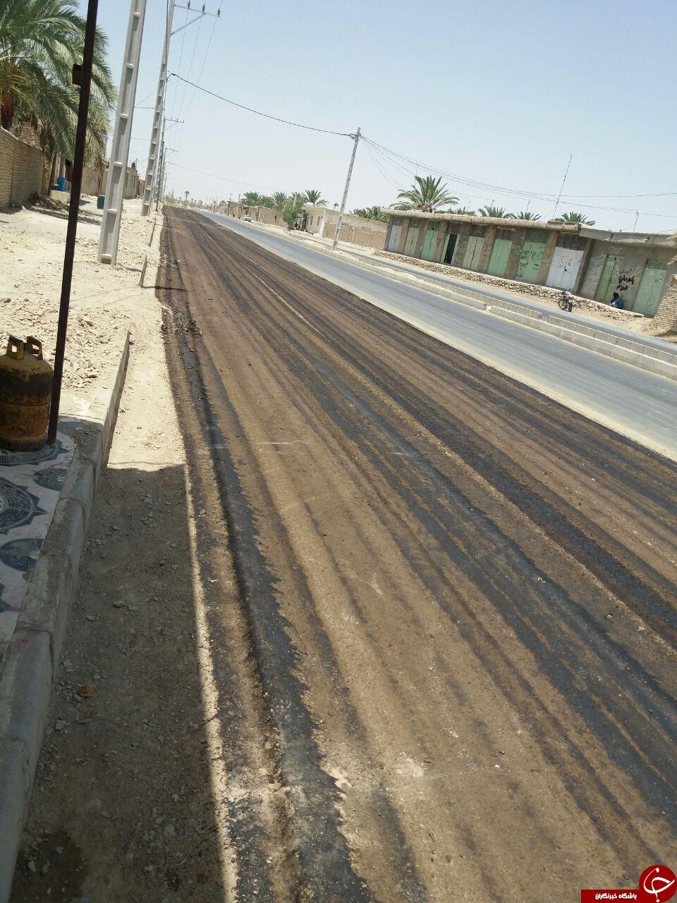 وضعیت نامناسب جاده کهن ملک + تصاویر