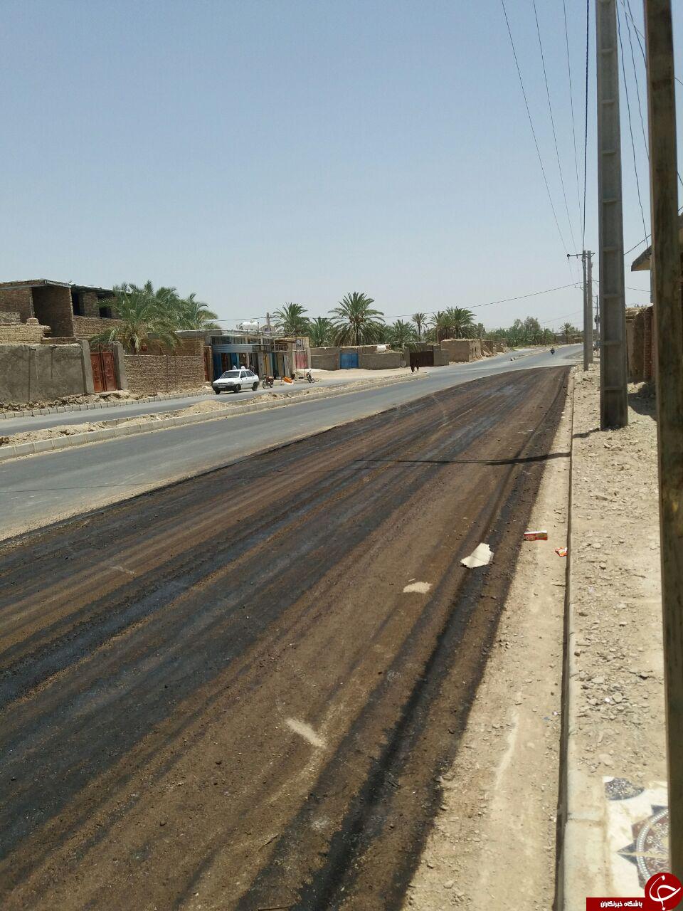 وضعیت نامناسب جاده کهن ملک + تصاویر