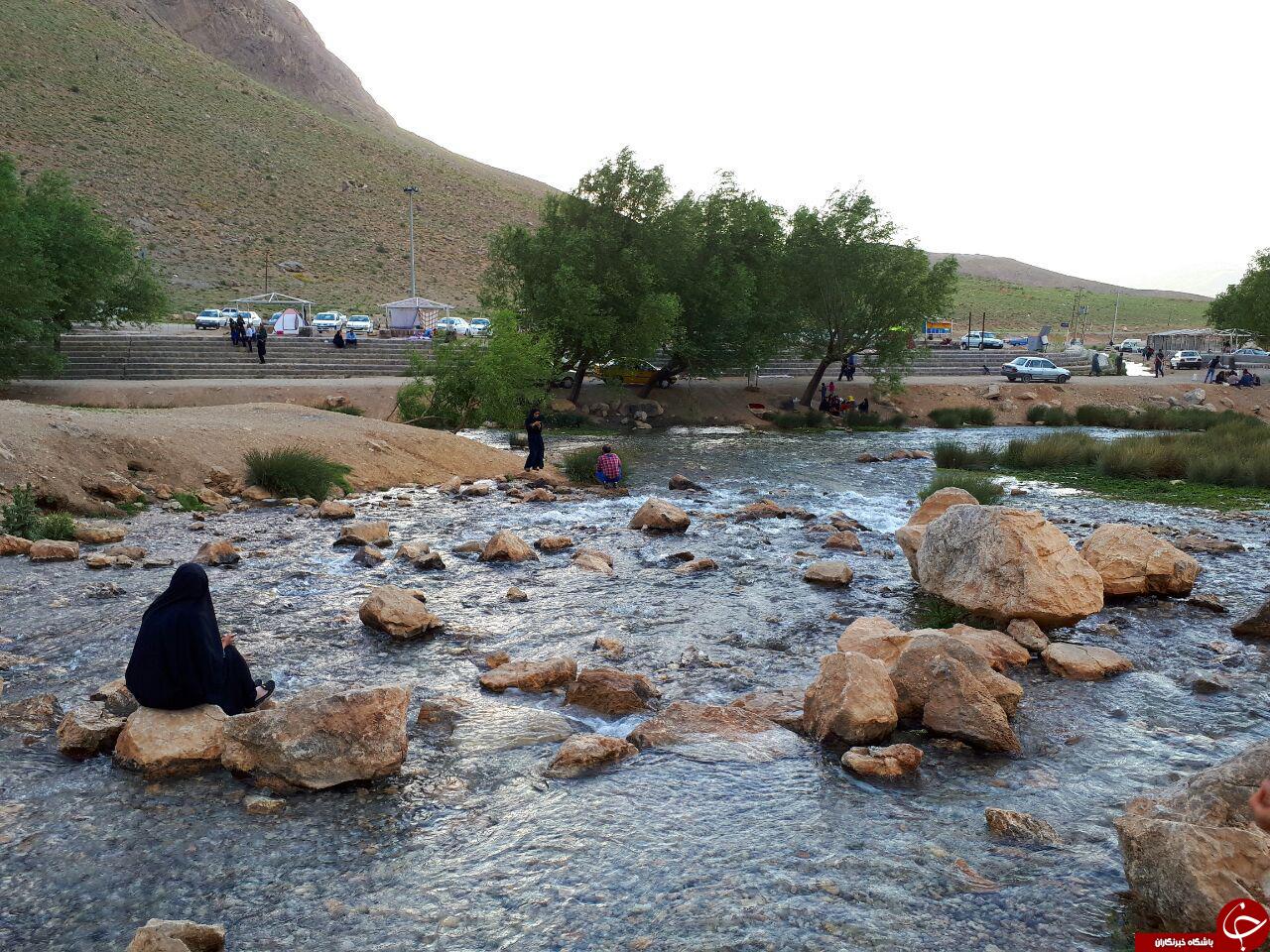طبیعت زیبای رودخانه &laquo;چشمه مرغاب&raquo; + تصاویر