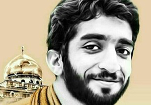 مراسم بزرگداشت شهید حججی در چادگان