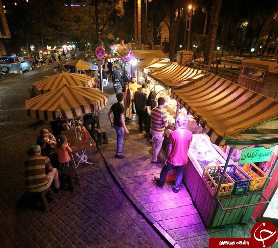 خیابان سی تیر؛ استریت فود تهران