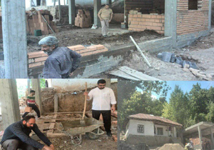 برگزاری اردوی جهادی کمیته امداد مازندران