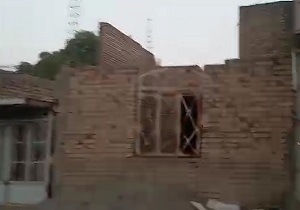 ساختمان نیمه کاره در منطقه فضای سبز طغرود + فیلم