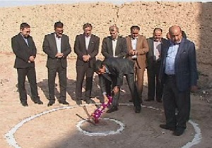 آغاز ساخت آموزشگاه خیری محمدحسن افلاطونیان در یزد
