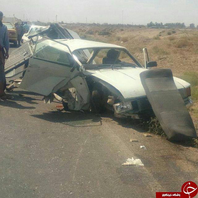 برخورد مرگبار پیکان با دهانه پل + تصاویر