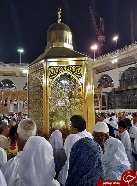 طواف رنگین کعبه + عکس طواف رنگین کعبه + عکس