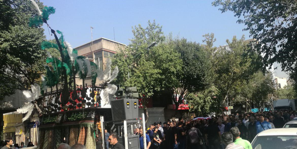 مراسم تشییع و خاکسپاری مرحوم محمد علی فلاحتی نژاد + عکس