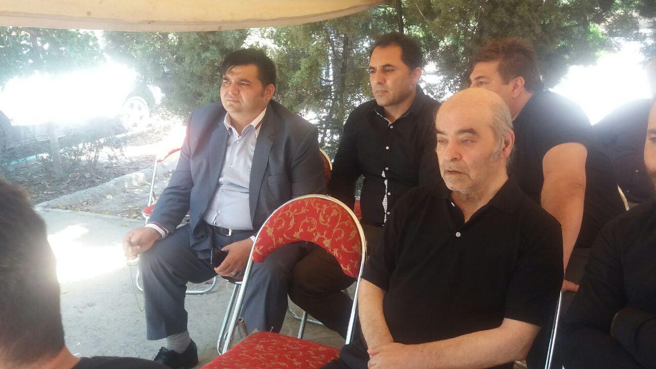 مراسم تشییع و خاکسپاری مرحوم محمد علی فلاحتی نژاد + عکس