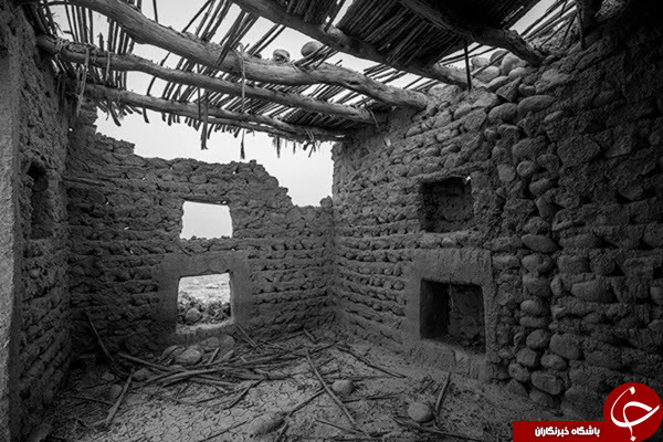 تصاویری از متروکه ها پس از خشکسالی