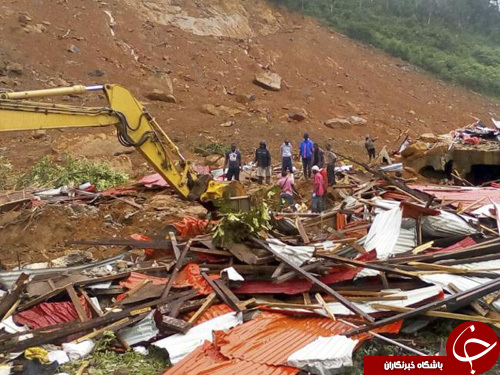 کشف 270 جنازه در رانش زمین سیرالئون+ تصاویر