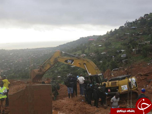 کشف 270 جنازه در رانش زمین سیرالئون+ تصاویر