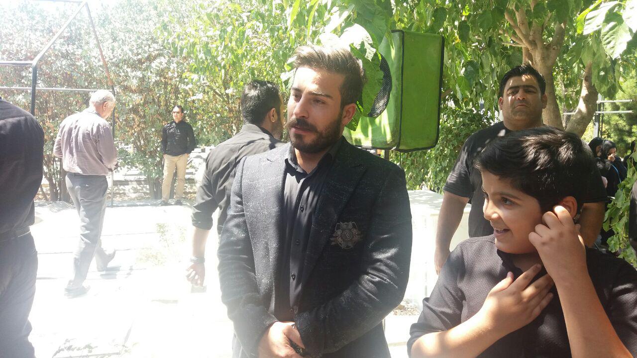 مراسم تشییع و خاکسپاری مرحوم محمد علی فلاحتی نژاد + عکس
