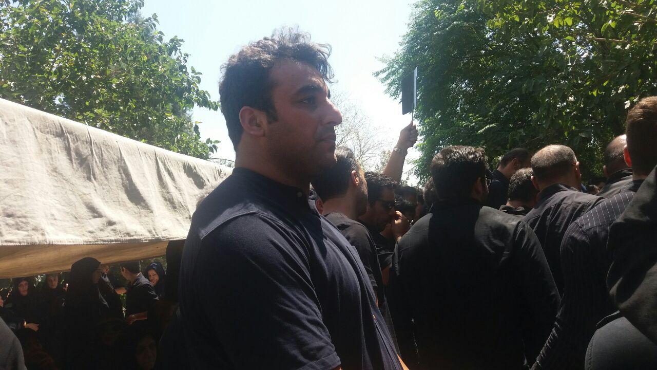 مراسم تشییع و خاکسپاری مرحوم محمد علی فلاحتی نژاد + عکس
