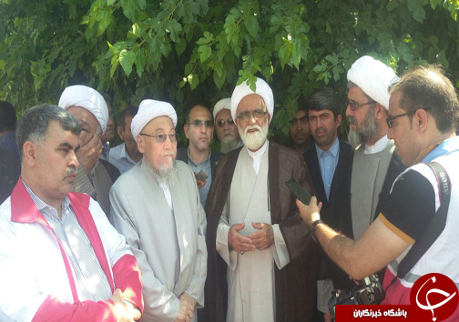 بازدید نماینده رهبر انقلاب از مناطق سیل زده گلستان+ تصاویر