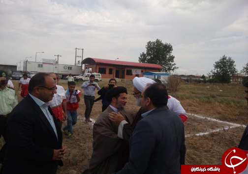 بازدید نماینده رهبر انقلاب از مناطق سیل زده گلستان+ تصاویر