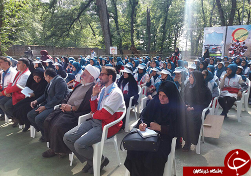 حضور نماینده رهبر انقلاب در اردوی دوستی اعضای هلال احمر ایران